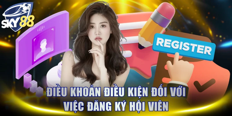 Điều khoản điều kiện đối với việc đăng ký hội viên