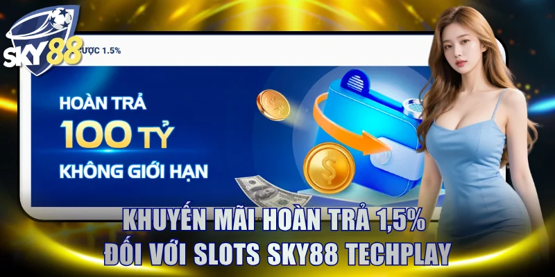 Sự kiện hoàn trả 1,5% hấp dẫn