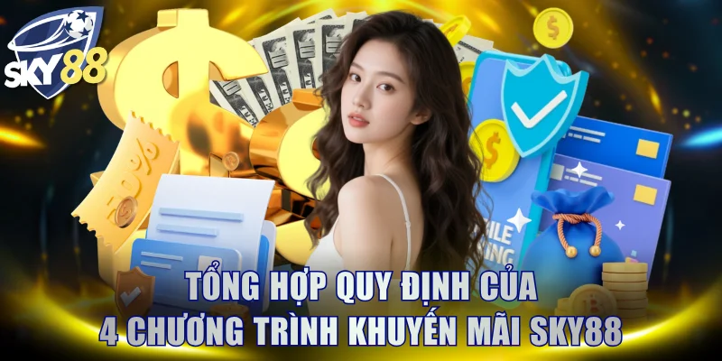 Tổng hợp quy định của 4 chương trình khuyến mãi SKY88